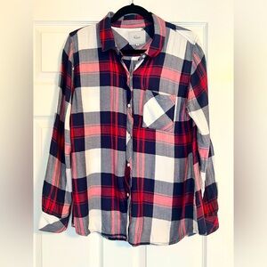 Rails Women’s Hunter Button-Up Plaid Blouse